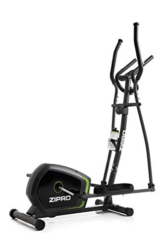 Zipro Elíptica Neon, Resistencia de hasta 120 kg, Ideal para el hogar, Equipo de Entrenamiento Cardiovascular, máquinas de Ejercicio, Entrenador doméstico, 8 Niveles de Resistencia