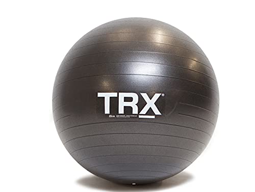 TRX Entrenamiento Balón de Estabilidad Hecho a Mano con Vinilo Anti Deslizante y Resistente (65 cm de diámetro)