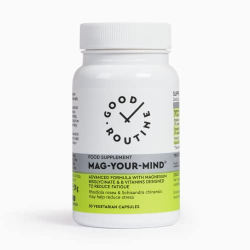 MAG-YOUR-MIND® (30 Cápsulas) - Suplemento Alimenticio Premium para Apoyo Cerebral, Apoyo a la Salud Mental, Reduce el Estrés y la Fatiga, Alta Absorción