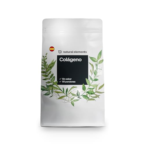 Colágeno en polvo 500 g – péptidos de colágeno hidrolizado – colágeno tipo 1 y 3 – sin sabor, producto soluble, natural, probado en laboratorio y producido en Alemania