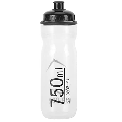 EVTSCAN Botella de Agua para Bicicleta, Botella de Agua portátil de Silicona de Grado alimenticio de 750ml para Deportes al Aire Libre, Tetera para Bebidas