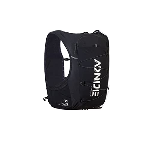 AONIJIE - Mochila deportiva de 10 litros para ciclismo, escalada, exterior (negro y blanco, M)