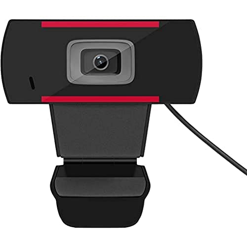 JideTech - Webcam para PC 720P con micrófono, USB para computadora portátil, conectar y Usar, cámara Web para conferencias Web, MSN y Skype …