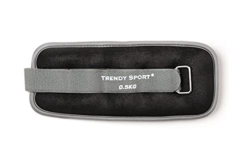 TrendySport Pesas para muñecas y tobillos - manguito de pesas, 1 pieza - 0.5 kg