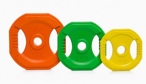 Grupo Contact - Discos de Body Pump 1,25 kg (Venta por Unidades) Color Amarillo