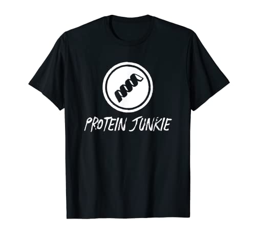 Hombre Fisiculturista, fitness, deportes de fuerza, culturismo, proteína Junkie Camiseta