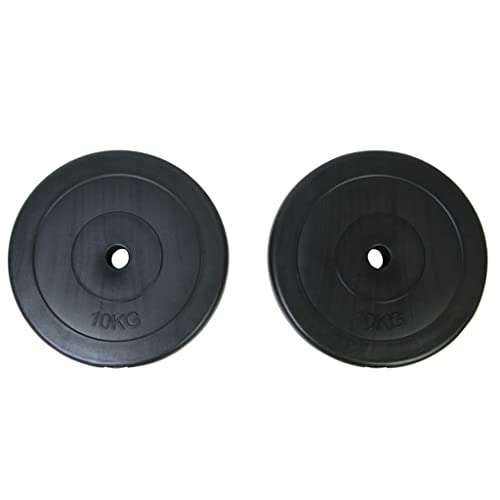 vidaXL 2X Discos de Pesas 10 kg Entrenamiento Profesional en Casa Musculación