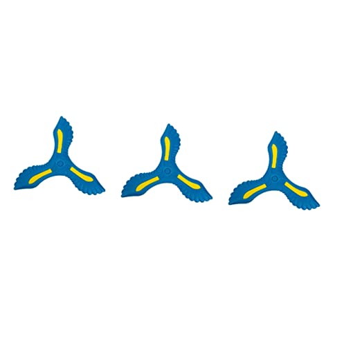 Kisangel 3 Piezas Actividades Al Aire Libre para Adultos Playa Boomerang Boomerangs Voladores Boomerang para Perros Deportes Boomerang Divertido Juguete Volador Boomerang Volando Niños