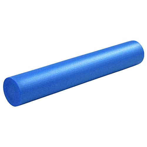 Kshzmoto Rodillo de Espuma de Yoga 90 cm EPE Espuma de Polietileno expandido para Masaje Muscular de Tejido Profundo para aflojar los músculos tensos/rígidos para el hogar, Gimnasio, Pilates, Azul