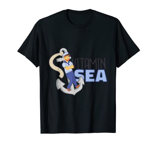 Vitamin captain sea sailor Camiseta