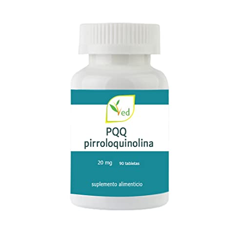 Ved PQQ (pirroloquinolina quinona) | Estándar de calidad GMP | 20 mg, 90 cápsulas