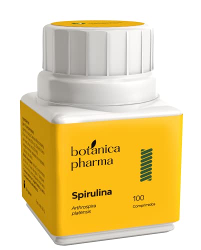 Botanicapharma Spirulina 400 Mg - 100 comprimidos - Fuente de proteínas, vitaminas y minerales