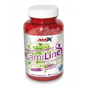AMIX - Suplemento Alimenticio - Carniline Pro Fitness 1500 - Formato de 90 Cápsulas - Activa el Metabolismo y Ayuda a Mejorar el Rendimiento - Nutrición Deportiva
