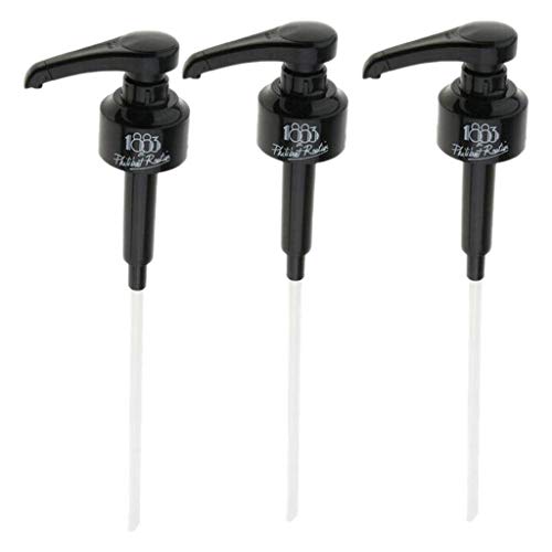 ZIYUMI 3 Pcs Black 10Ml Syrup Pumps Dispenser Pump Great for Monin Coffee Syrups Snow Cones Flavorings & More