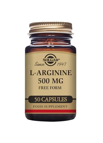 Solgar L-arginina 500 Mg, Cápsulas Vegetales 50