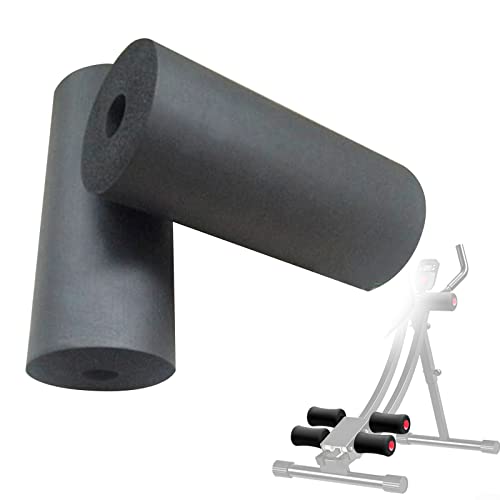 ZYNCUE 1 par de rodillos de espuma para máquinas de ejercicio de gimnasio en casa, rodillo de espuma de repuesto para extensión de piernas, banco de pesas, 2 unidades - 220 mm