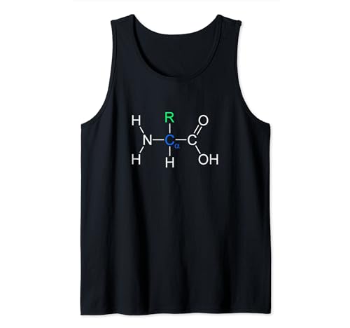Molécula de proteínas: la ciencia se une a la fuerza y la inteligencia del fitness Camiseta sin Mangas