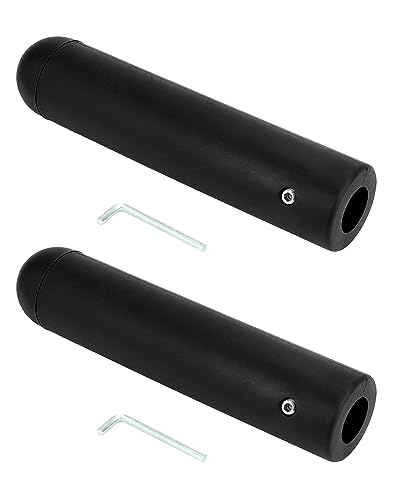 QWORK adaptador de manga convertible, conversión de barras de 25,4 mm a barras de 50 mm, adaptador de pesas de plástico