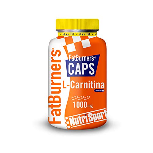 NUTRISPORT FatBurners Caps | Complemento Alimenticio para el Control de Peso | Definición Muscular | Suplemento Deportivo | Quemagrasas | Bote 105 Cápsulas