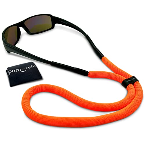 pamindo Cinta para gafas flotante, para deportes acuáticos y tiempo libre - Cordón para gafas deportivas para mujeres, hombres y niños - Flotante y sujeción segura