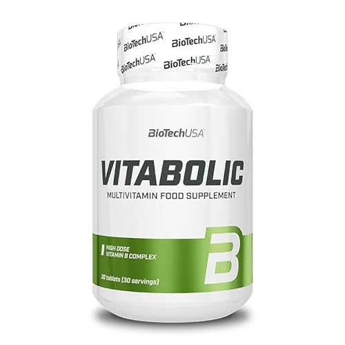 BioTechUSA Vitabolic Un suplemento dietético en forma de comprimidos que contiene vitaminas, minerales y antioxidantes para los deportistas, 30 comprimidos