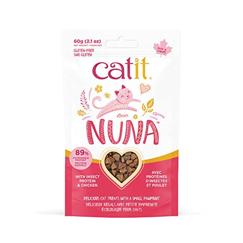 Catit Nuna Snack mezcla Proteína Insecto y pollo, 60 g