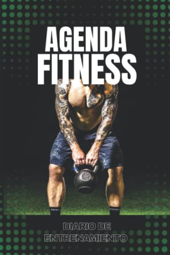AGENDA FITNESS: Diario de ejercicios para 12 semanas/ Agenda de gimnasio atemporal / entrenamiento de pesas y cardio / libro de registro de ejercicios para hombres y mujeres