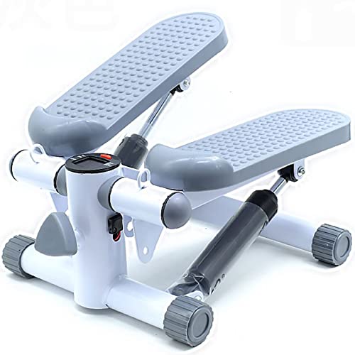 HUHJYUGE Stepper para El Hogar, Mini Stepper Máquina, Arriba-Abajo Stepper, Vertical Portátil para Entrenamiento En Casa, con Bandas De Resistencia Conteo De Calorías (B)