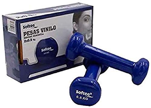 Softee 0024101 Pesas, Unisex Adulto, Azul, 0.5kg