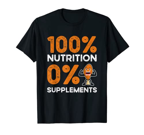 Suplementos 100% nutrición 0% culturismo Camiseta