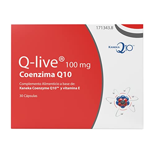Q-live® 100 mg de Margan Biotech. Energía y Vitalidad. KANEKA COENZYME Q10™ | VITAMINA E. 30 cápsulas