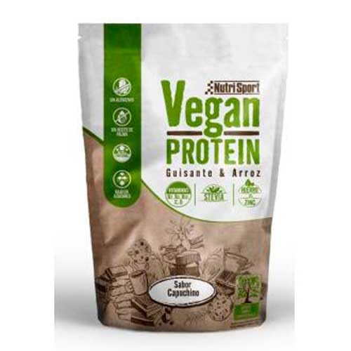 Nutrisport Vegan Protein 468g CAPUCH NUTRI-Sport, Único, Estándar