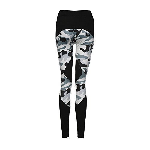 Weant Pantalones Yoga Mujeres Mallas Deportivas Mujer Camo EmpalmeMujer Deporte Pantalones Fitness Mujer Gym Yoga Pantalon EláSticos Para Running Pilates Fitness (L, Camouflage)