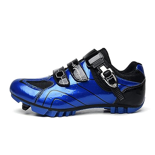 Hixingo Zapatilla de Ciclismo Hombre, Mujer Zapatos Bicicleta de Montaña Exterior MTB Compatibles con SPD Lock System, Zapatillas de Ciclismo Unisex Adulto Respirables