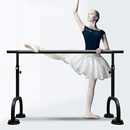 Barra de Ballet Barra de Ballet Altura Ajustable Tipo de Base Prensa de piernas Barra de Ballet de 1,5 m para Baile en casa Barre Fitness para Adultos Niños Escalera de Estiramiento de Ballet