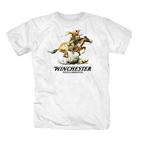 Winchester arma Colt Rifle Route 66 film del oeste Chopper Bobber Camiseta shirt T-shirt M
