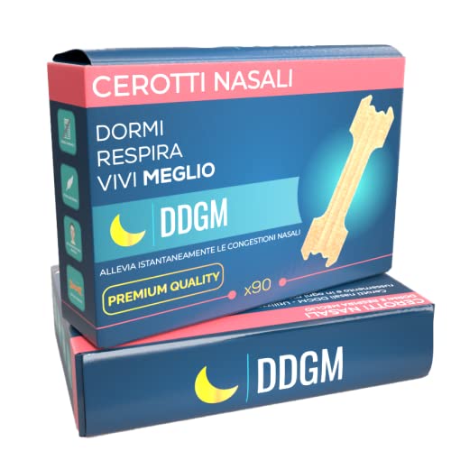 90x Tiras Nasales Antironquidos DDGM | Nasal Strips Breathe Right Deportivas para Facilitar La respiraciòn | (Large)