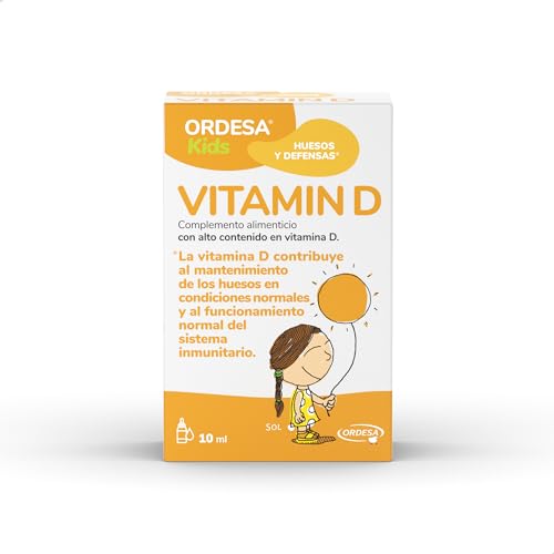 Vitamin D | Complemento Alimenticio con Vitamina D en Gotas para el mantenimiento de Huesos y Dientes para Niños y Adultos - 10 ml