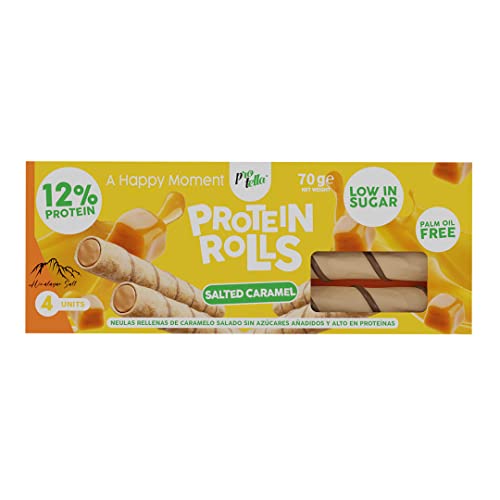 Protella Protein Rolls 70 g - Salted Caramel - Snack Proteico