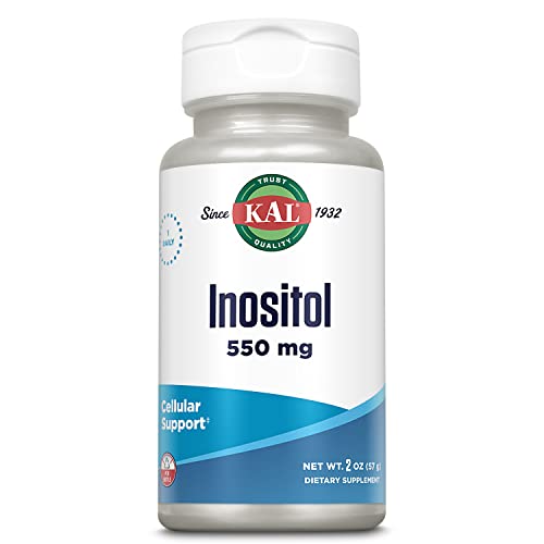 Kal Myo Inositol 550Mg| Apot para Veganos, sin Gluten, 57G 80 g
