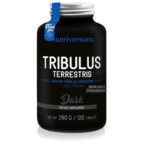 TRIBULUS TERRESTRIS 2000MG 120 TAB NUTRIVERSUM FUERZA - POTENCIA - MASA MUSCULAR