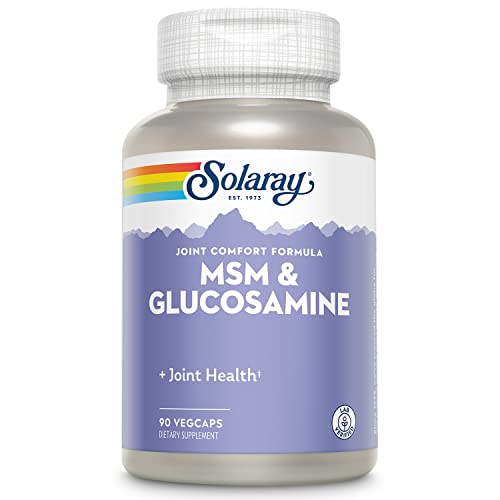 Solaray MSM + Glucosamine | 90 VegCaps