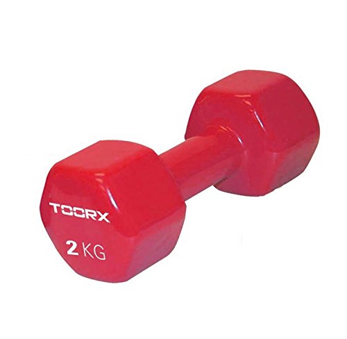 Toorx - Pesa de vinilo de 0,5, 1, 2, 3, 4 o 5 kg, 2 kg
