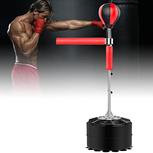 Saco de boxeo de pie con soporte, pera de boxeo, saco de boxeo de pie, con soporte, soporte de boxeo, entrenamiento de boxeo, altura ajustable