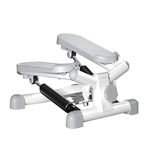 JHNEA Mini Máquinas de Step, Cardio Fitness Stepper Up-Down Multiusos Twister Stepper con Pantalla Multifuncional para Ejercicio En Oficina & Casa,Gray