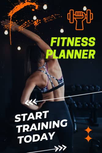 Fitness Planner: Fitness & Food Journal Weight Loss Planner | Track your progress | Daily Tracker to Meet Your Fitness Goals | Size 6