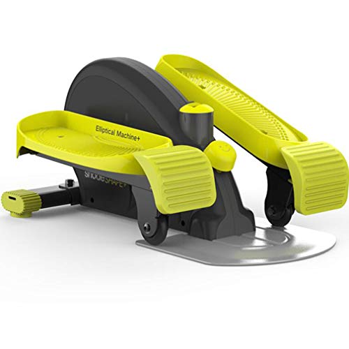 JHNEA Máquina de Step Swing, Multiusos Stepper Fitness con Pantalla Multifuncional Fitness Stepper Cardio Fitness para Ejercicio En Oficina & Casa,Green