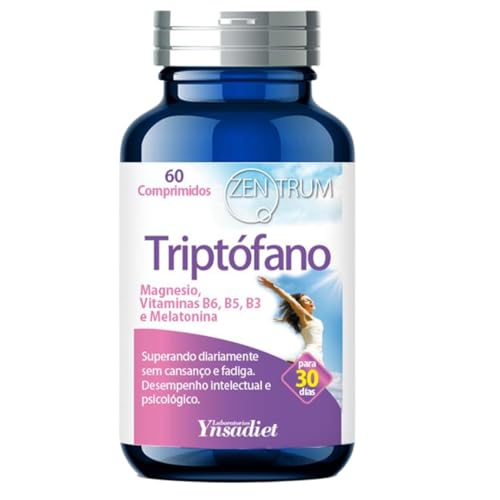 Zentrum Triptòfano + Melatonina, 60 compimidos