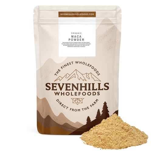 Sevenhills Wholefoods Maca Cruda En Polvo Orgánico 500g