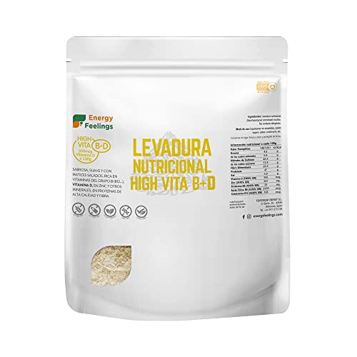 Energy Feelings Levadura Nutricional High Vita D Copos (250 gr) (8436565921887)